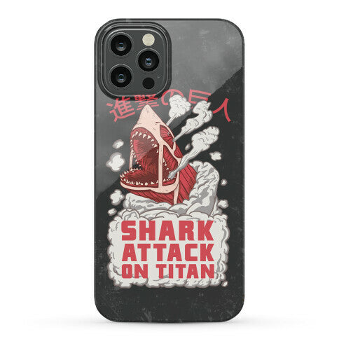 Shark Attack On Titan Phone Case